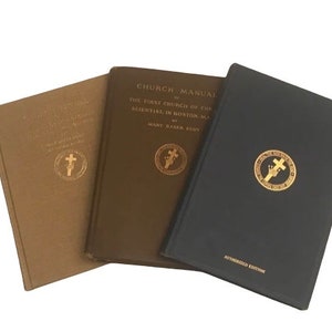 Antique Mary Baker Eddy books
