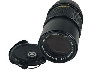 Mamiya Sekor E 135mm 1:3.5 F=135mm SLR Camera Lens