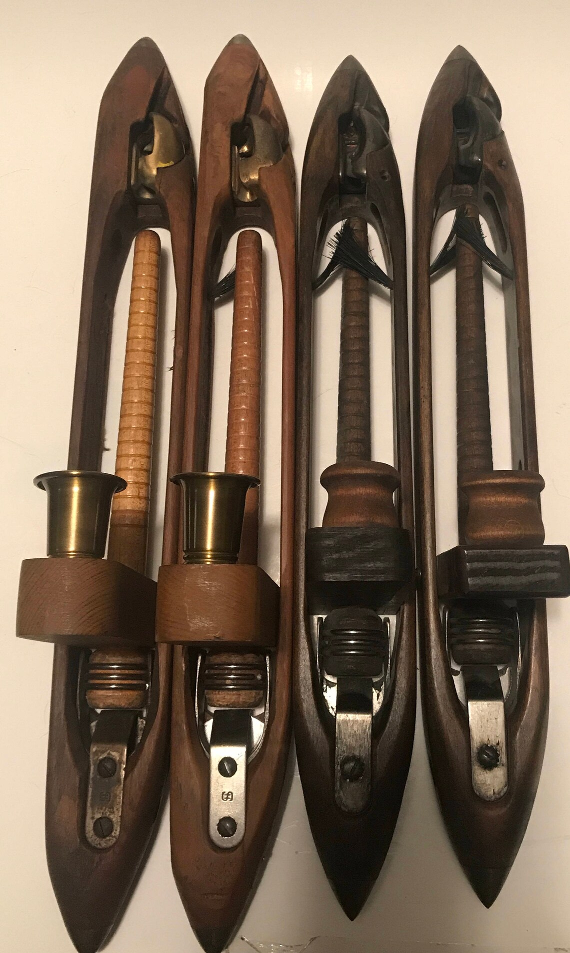 Weaving Shuttles/modified Candle Holders Etsy