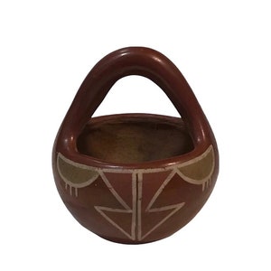 Santa Clara Pueblo Small Pottery Piece Unsigned