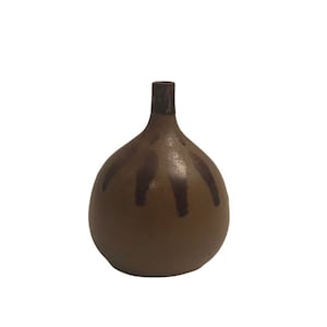Vintage Studio Pottery Art Vase Signed On Bottom Home Decor
