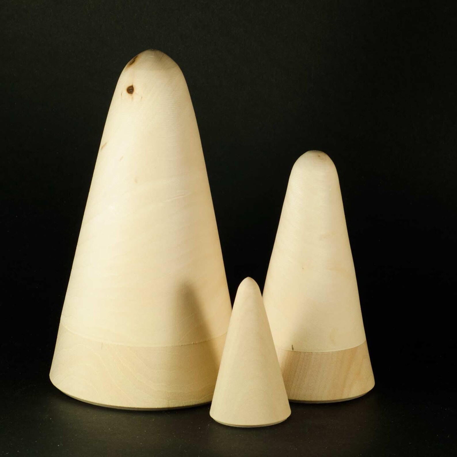 Blank Nesting Doll Cone Shape Cone Unpainted Matryoshka Etsy