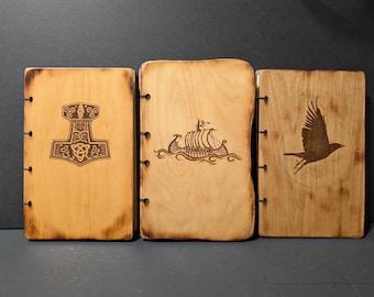 Hand bound, Notebooks, Sketch Book, Custom Paper, Grimoire, Diary