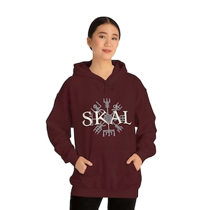 Skal Unisex Heavy Blend Hooded Sweatshirt image 6