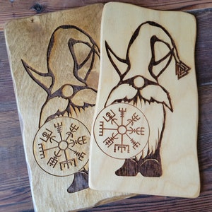 Viking Gnome, Decorative Art, Norse, Vegvisir