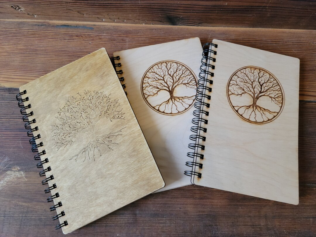 Tree of Life Spiral Notebook, Sketchbook, - Etsy