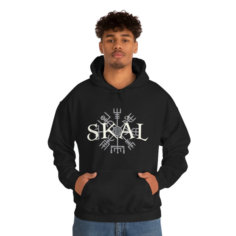 Skal Unisex Heavy Blend Hooded Sweatshirt image 3