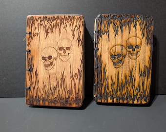 Hand bound, Notebooks, Sketch Book, Custom Paper, Grimoire, Diary