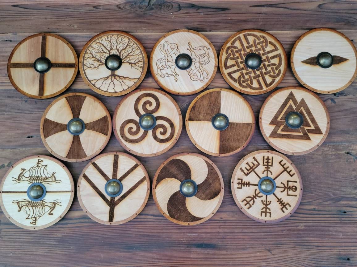 6 inch Mini Shields, Viking Shields
