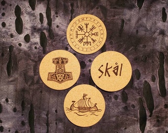 Norse Coasters, Cork, Vegvisir, Skal, Thor martello, nave vichinga