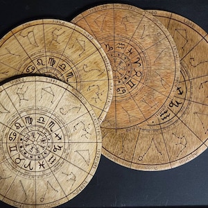 Constellations wheel of the year, Sabbat, runes, moon phases, Vegvisir