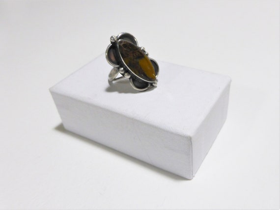 Sterling Silver Boho Ring - image 3