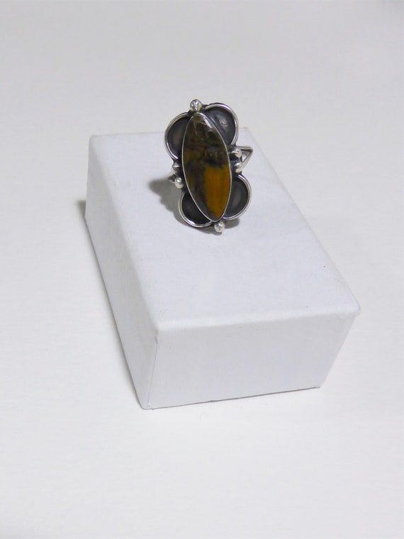 Sterling Silver Boho Ring - image 2