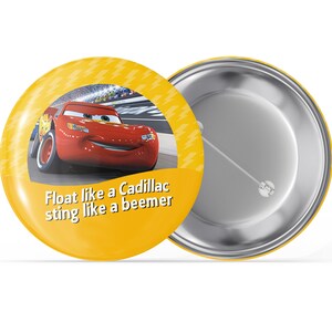 Cars I'm Celebrating Button - Disney Feier Button