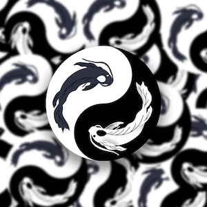 Tui & La Sticker - Moon and Ocean Spirit Sticker - Avatar the Last Airbender Sticker