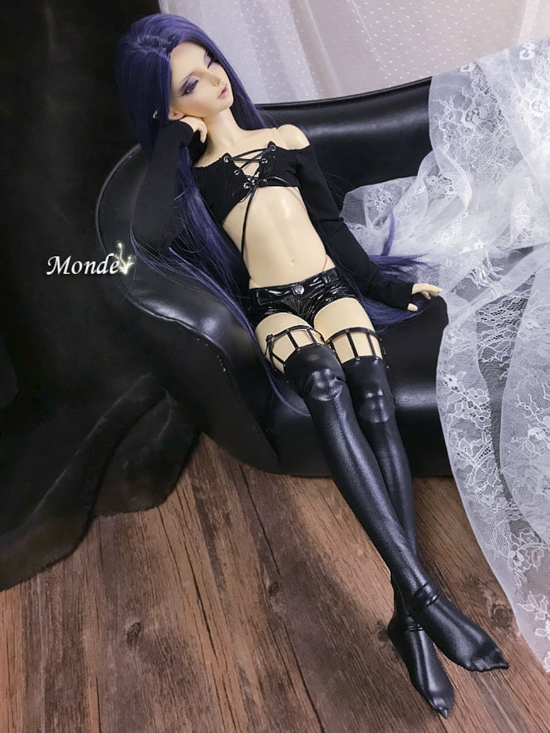 BJD SD DD 1/3 Leather Socks Soc01-13 image 2