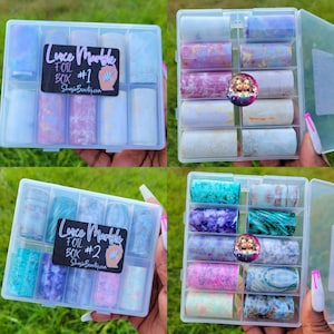 Marble Nail Art Foil Box/Variety Pack/ Marble Nails /Marble Foils/Realistic Marble Nail design/Marble Nails/Luxurious Nails
