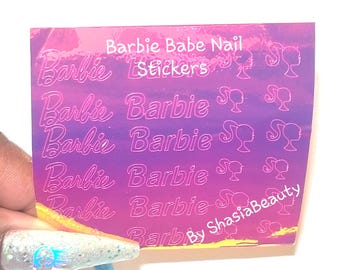 Doll Babe Nail Stickers