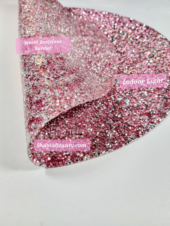 Pink Bling Rhinestone Nail Mats for Picturespink Nail Matpink Nail Room  Decor perfect Pink Nail Supplies 