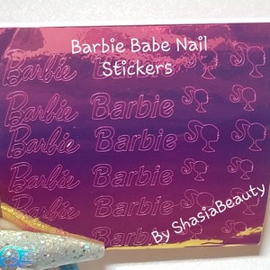 Doll Babe Nail Stickers