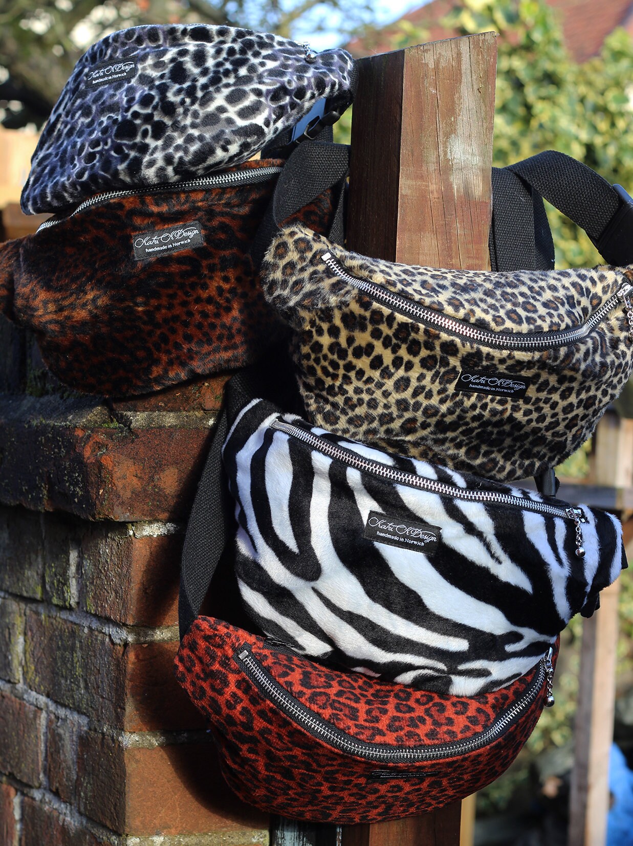 animal bum bag