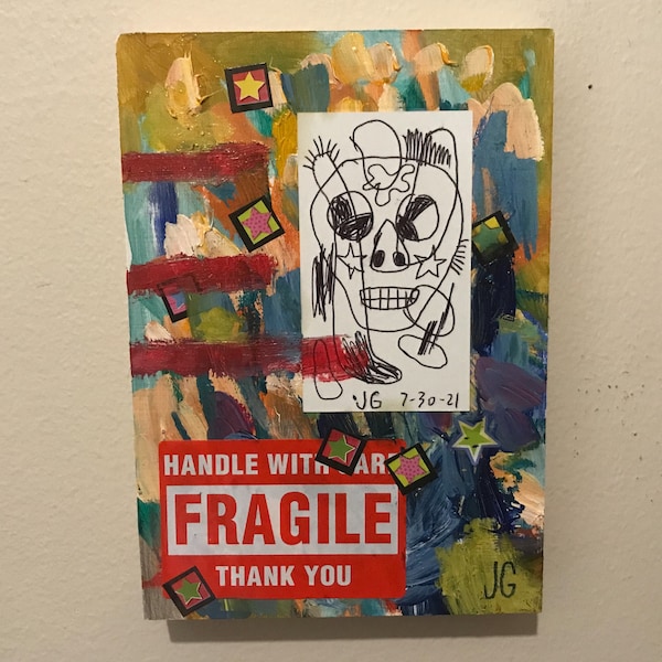 Mixed Media Art - Etsy