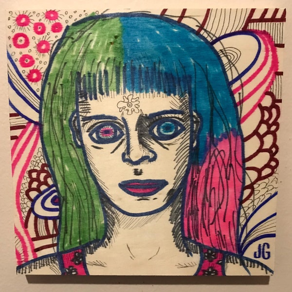 Drawing on Wood - Etsy