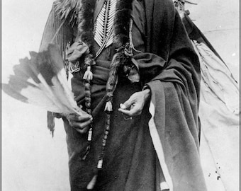 Poster, disponibile in diverse dimensioni; Capo Quanah Parker dei Comanche Kwahadi