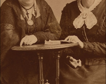 Poster, Many Sizes Available; Elizabeth Cady Stanton and Susan B. Anthony 1870