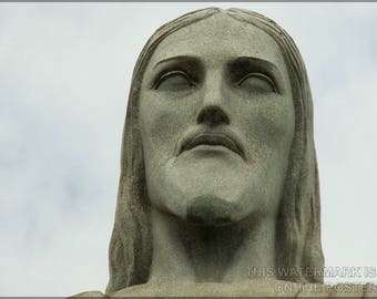 Poster, Many Sizes Available; Christ The Redeemer (Portuguese Cristo Redentor) Is A Statue Of Jesus Christ In Rio De Janeiro, Brazil;