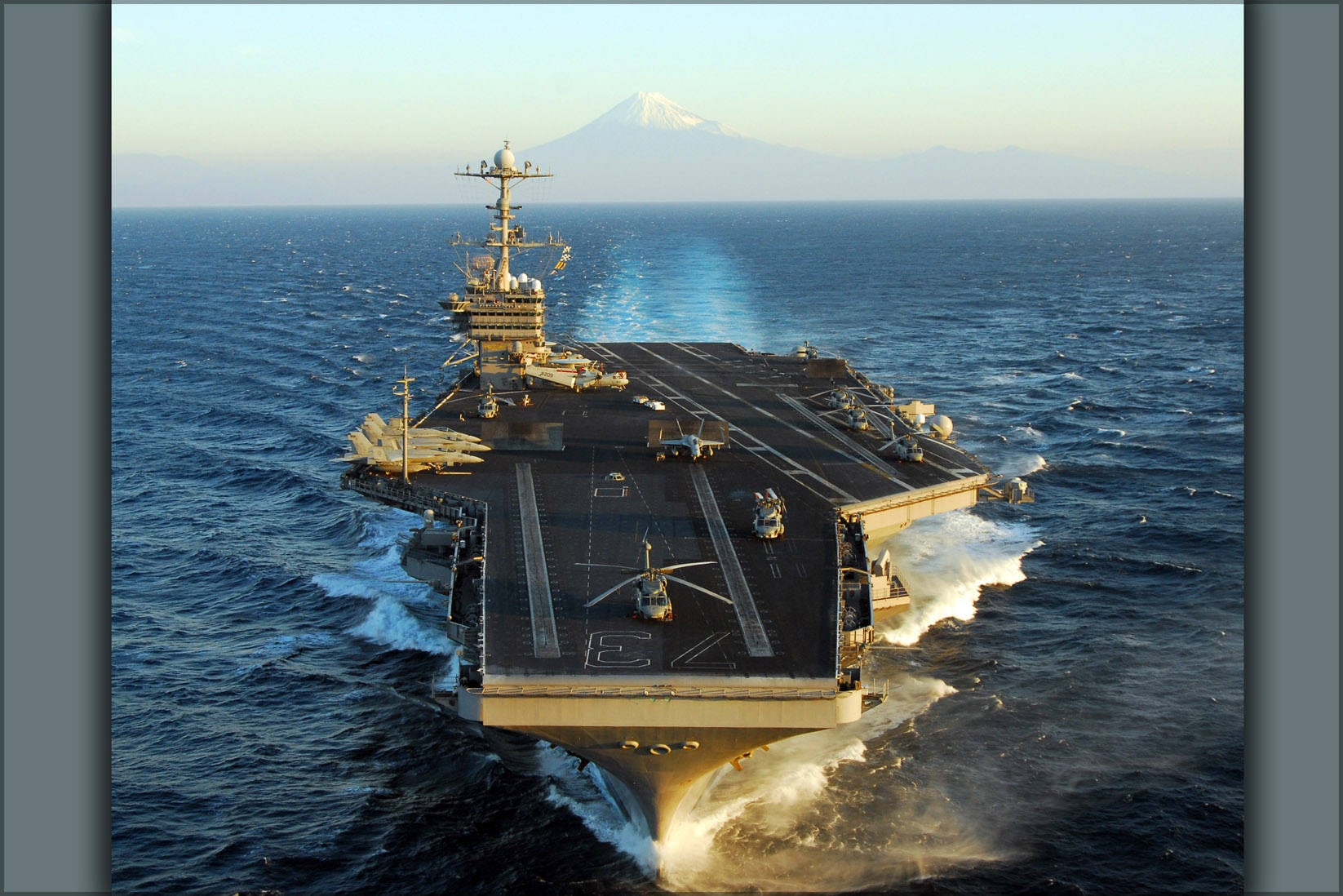 Poster, Many Sizes Available; Aircraft Carrier Uss George