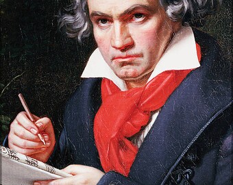 Poster, Many Sizes Available; Ludwig Van Beethoven