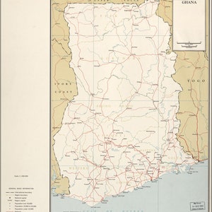 Many Sizes; Cia Map Of El Salvador 1980 Poster Many Sizes; Cia Map Of El Salvador 1980 Poster