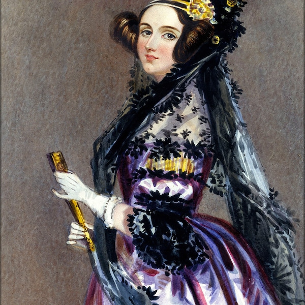 Poster, Many Sizes Available; Ada Lovelace portrait