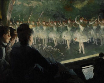 Poster, Many Sizes Available; The White Ballet by everett shinn 1904