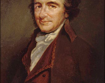 Poster, Many Sizes Available; Thomas Paine Author Of Common Sense