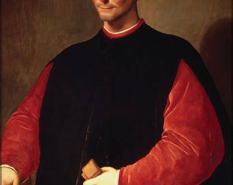 Affiche, beaucoup de tailles disponibles ; Nicolas Machiavel par Santi Di Tito Prince