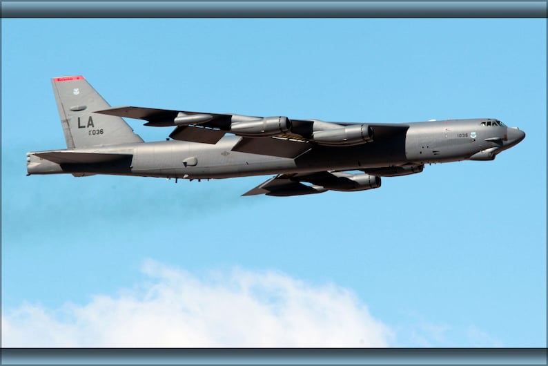 Cartel, Muchos tamaños disponibles; Boeing B-52 H-175-BW Stratofortress 96th Bomb Squadron imagen 1