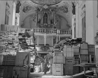 Poster, Many Sizes Available; German Stolen Art Found By U.S. Third Army April 1945