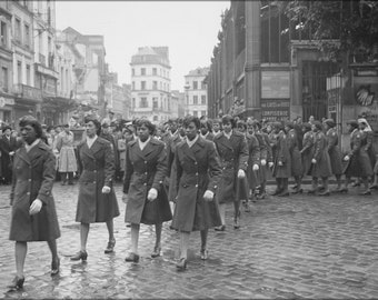 Poster, Many Sizes Available; Members of the 6888th Central Postal Directory Battalion