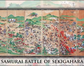 Poster, Many Sizes Available; Samurai Battle Of Sekigahara Samurai Battle For The Sundered Realm C1600 Shogun Tokugawa Leyasu Tokugawa Bakuf