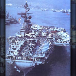 Uss Coral Sea Cv 43 - Etsy