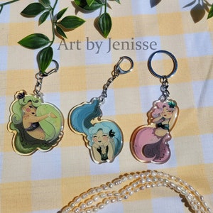 Mermaid Charms | Mermaid Keychains