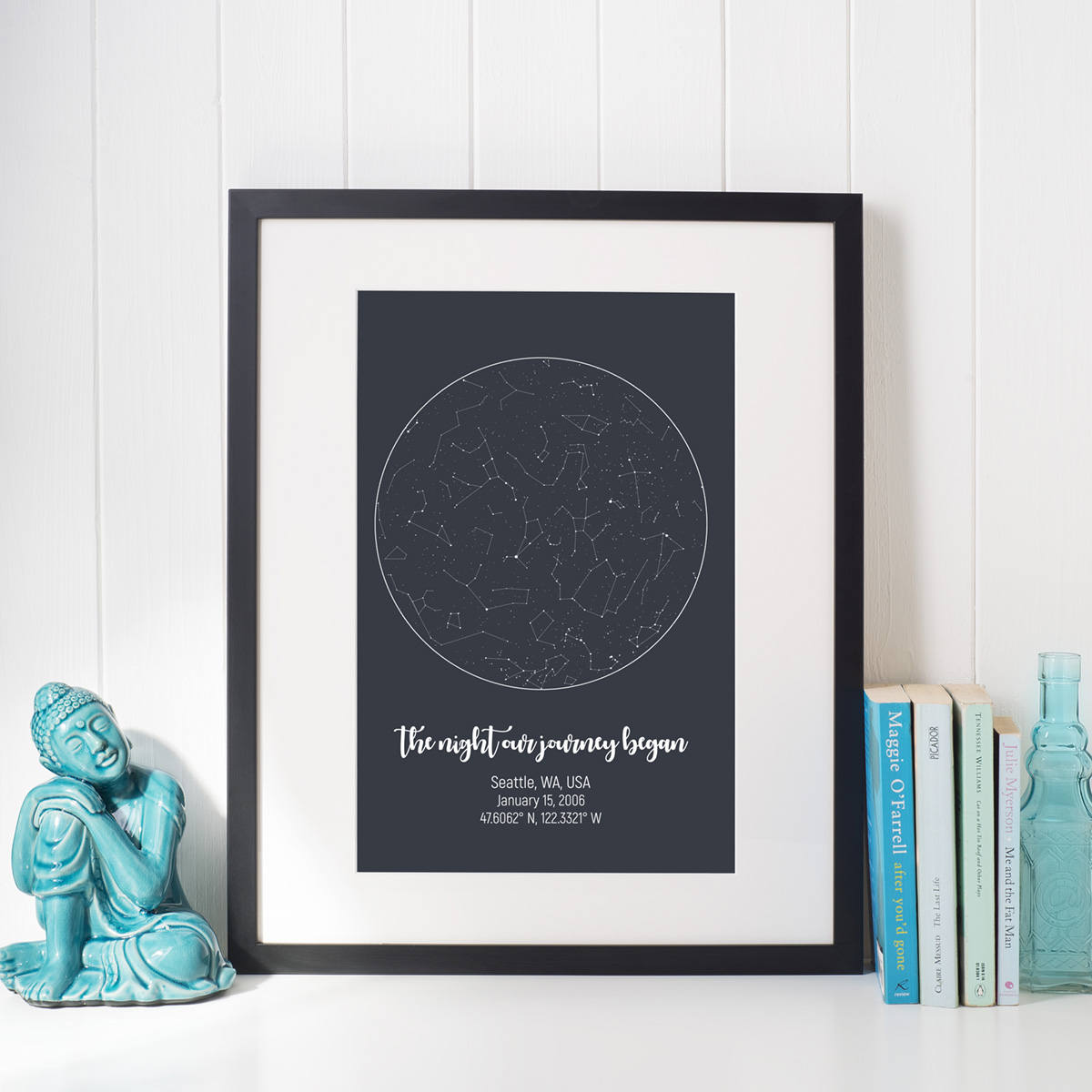 Custom Star Map, Personalised Star Map, Custom Star Chart, Custom Sta…