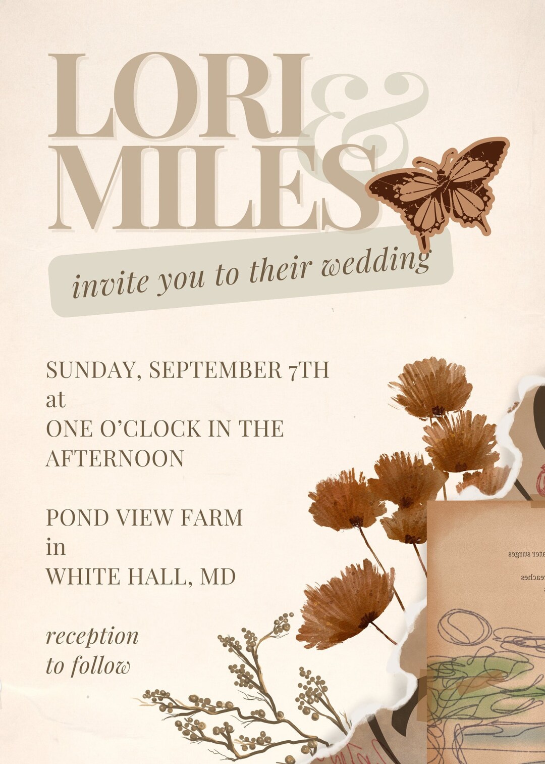 Vintage Scrapbook Book Themed Wedding Invitation - Etsy