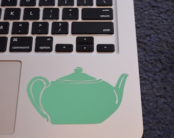 Pams green teapot vinyl decal, the office tv show, pams teapot, pam halpert, the office, jim and pam, green teapot vinyl,