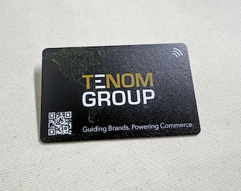 Custom NFC Business Card: Full Color Both Sides UV Printed Smart Card