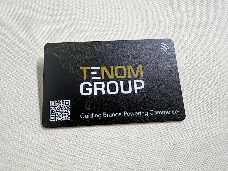 Custom NFC Business Card: Full Color Both Sides UV Printed Smart Card image 1