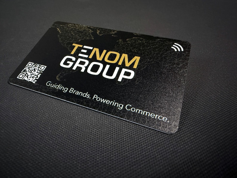 Custom NFC Business Card: Full Color Both Sides UV Printed Smart Card image 2