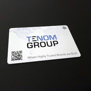 Custom NFC Business Card: Full Color Both Sides UV Printed Smart Card image 10